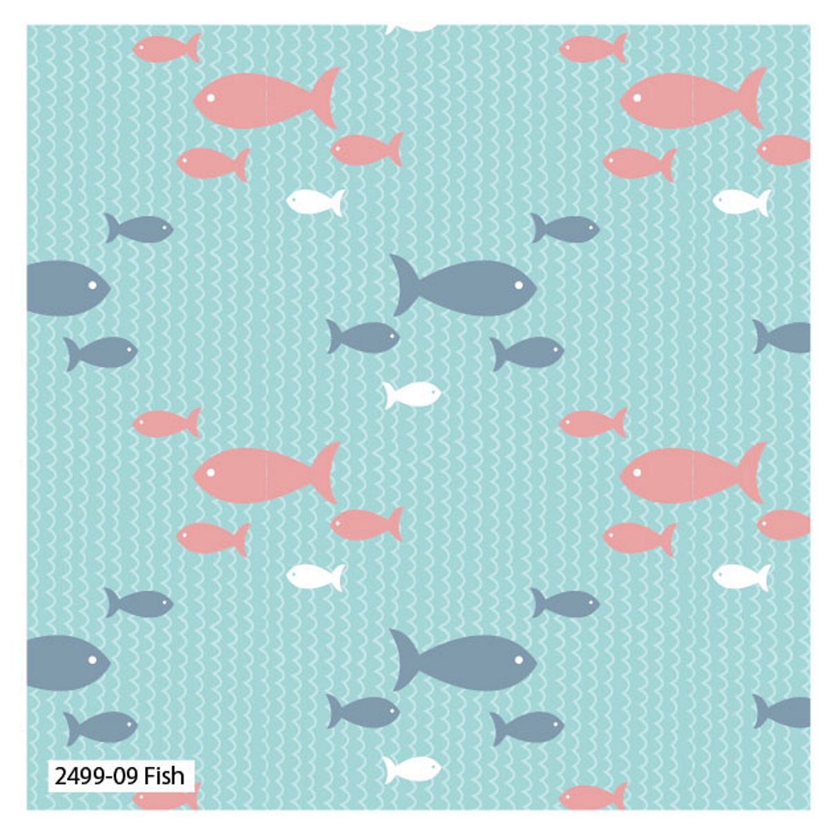 Baumwollwebware Driftwood Fish 100% Baumwolle ca. 1,12m (44 inch) breit 
