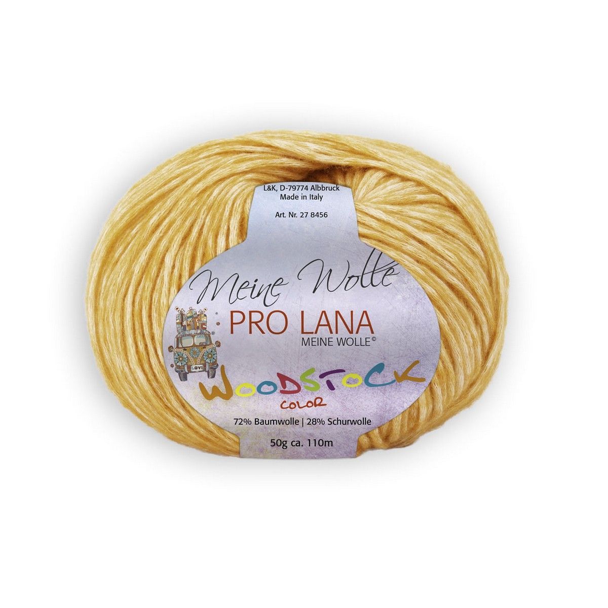 PRO LANA Woodstock, Fb. 28 72% Baumwolle, 28% Schurwolle