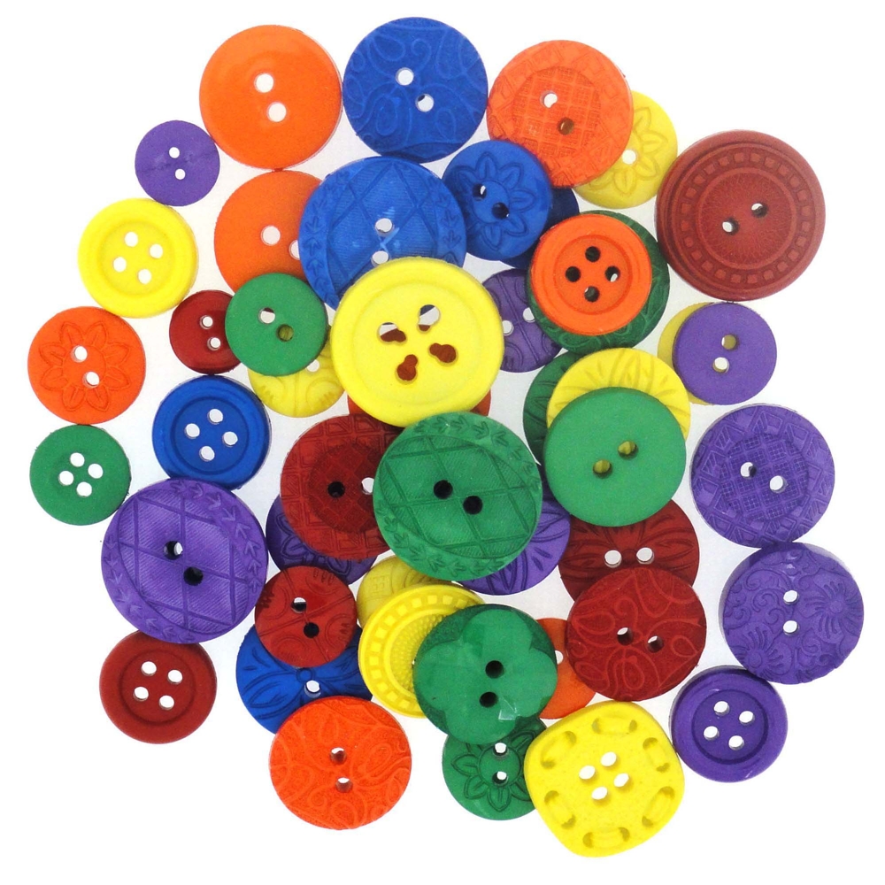 Dress It Up Knöpfe Color Me bunt gemischt (Primary) ***