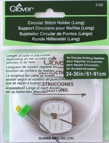 Clover Runde Hilfsnadel, lang - 3162 