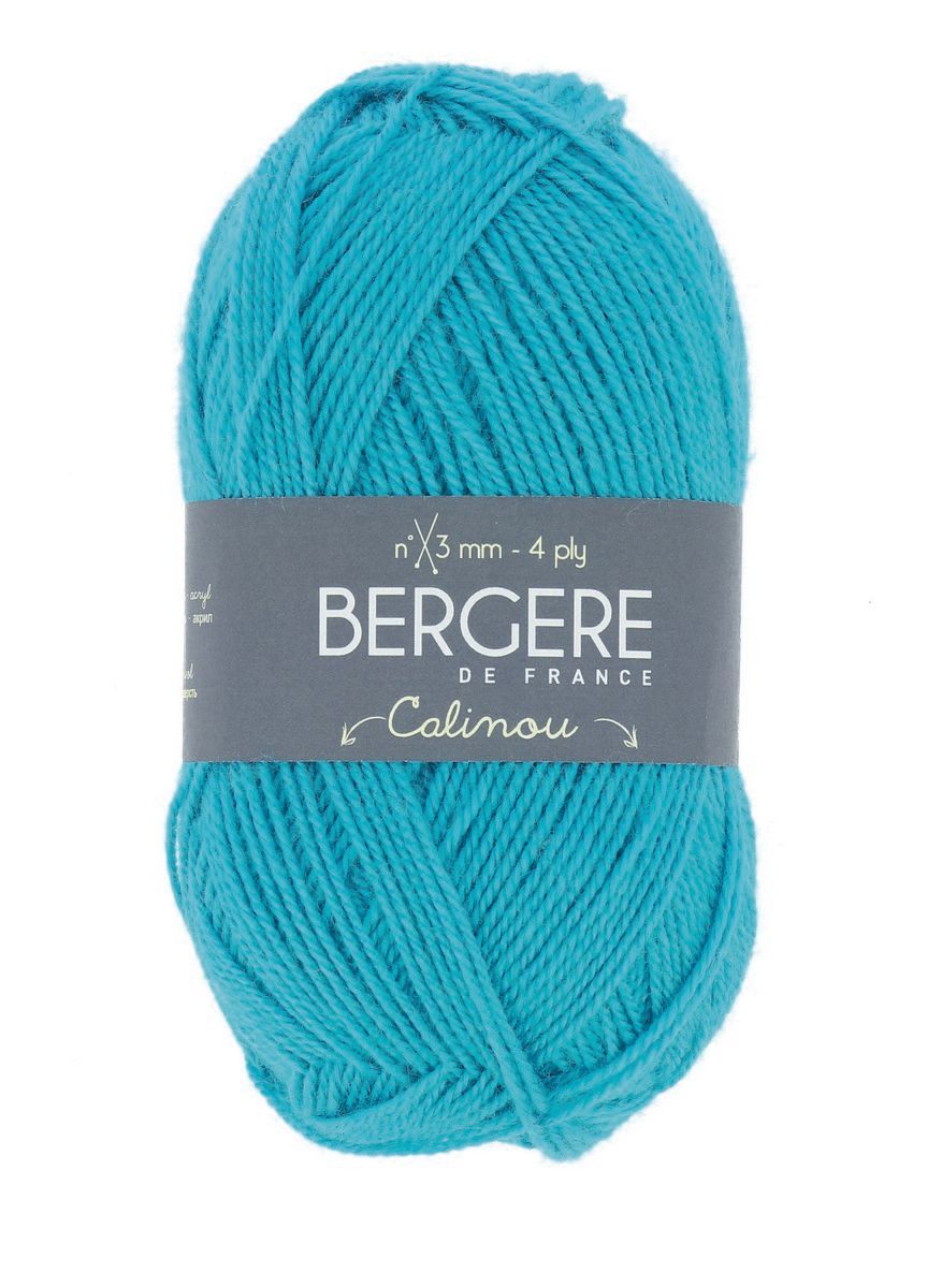 Bergere Calinou - Farbe Bleu  Vert 185m/50g, 75% Polyacryl, 25% Wolle 