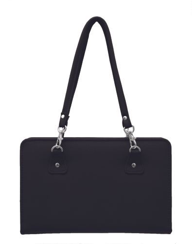 KnitPro Kunstledertasche Schwarz