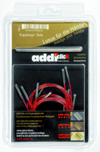 addi-click Seil Rot, Set