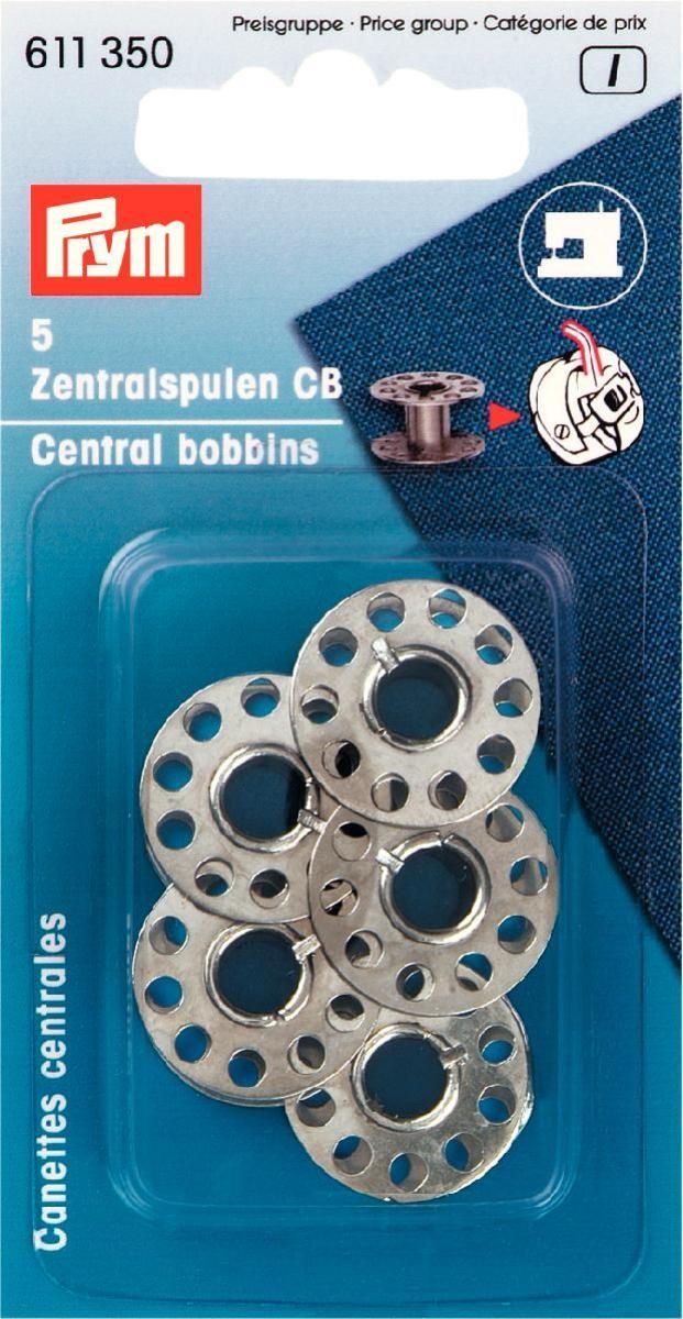 Nähmasch.-Zentralspulen   5St ST CB 