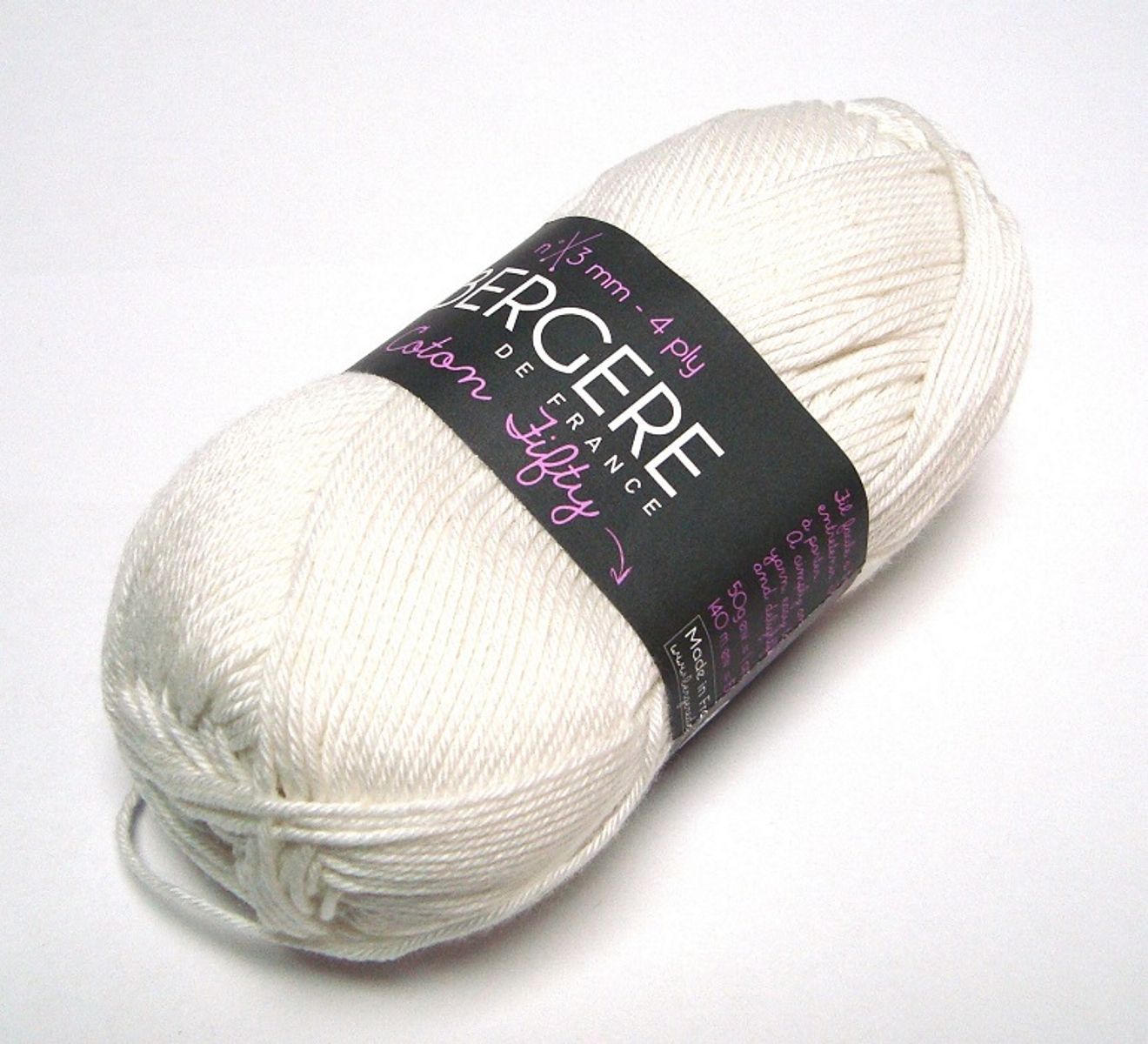 Bergere Coton Fifty - Farbe Nougat 50% Baumwolle, 50% Polyacryl, 140m/50g