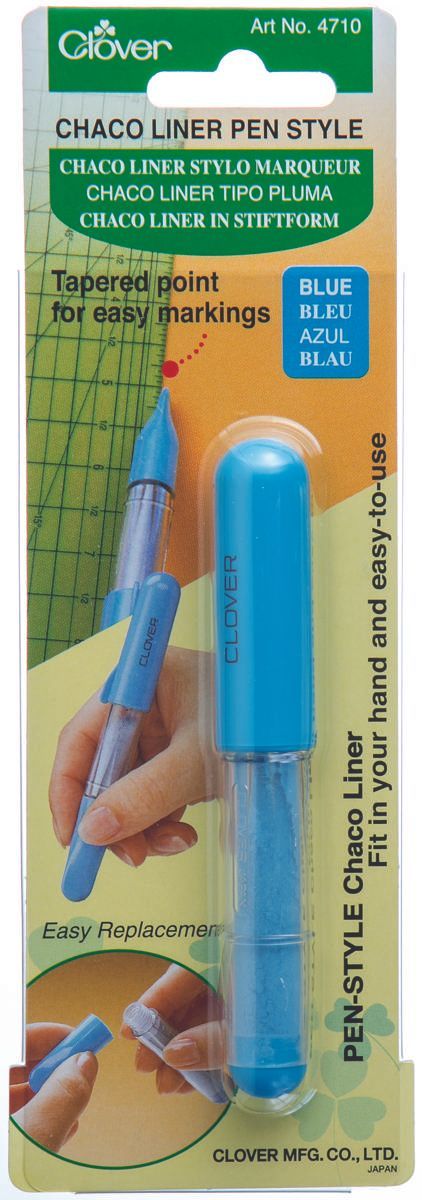 Chaco Liner Stiftform, blau Inhalt: ca. 2,5g Kreidepulver