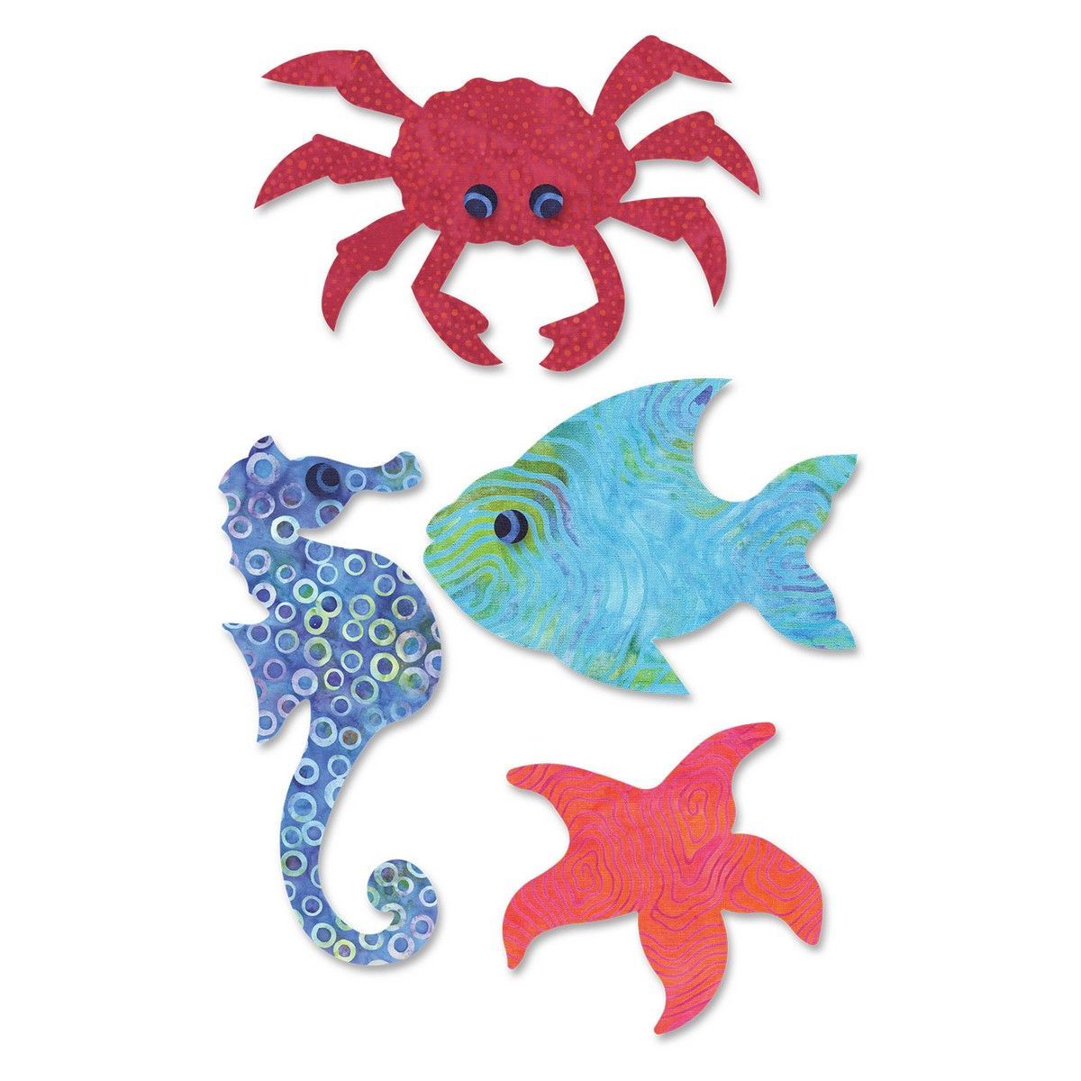 Accuquilt Stanzform GO! Sea Life Medley Limited Edition Die 
