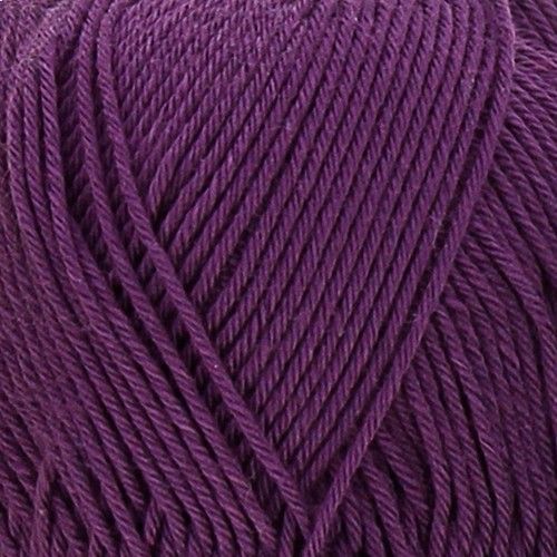 Bergere Coton Fifty - Farbe Prune 50% Baumwolle, 50% Polyacryl, 140m/50g