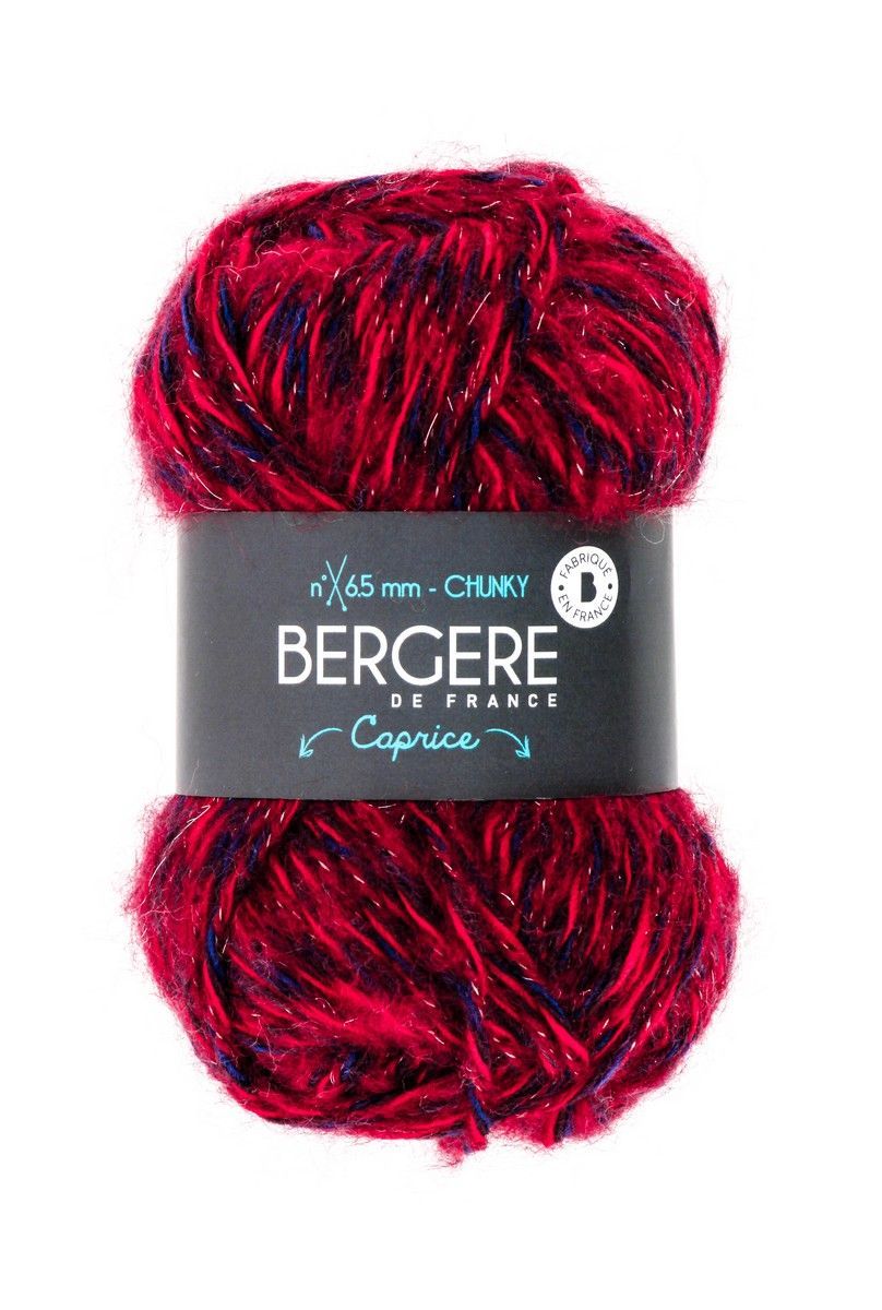 Bergere Caprice - Farbe Joie 75% Polyacryl, 15% Wolle, 10% Polyester, 80m/50g 