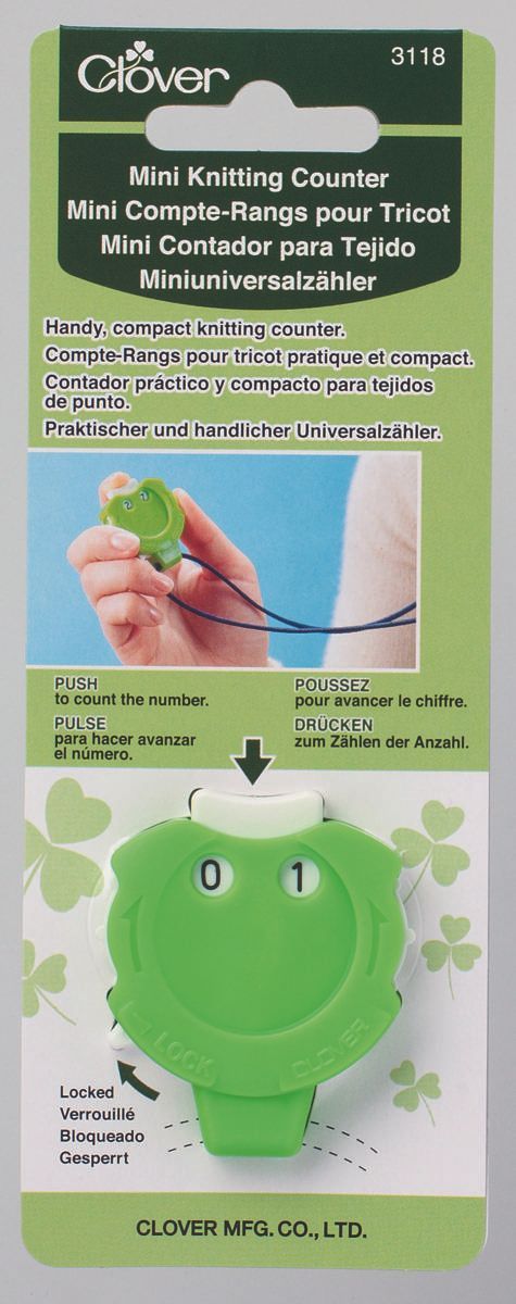 Clover Reihen- und Maschenzähler  Mini Kacha-Kacha - 3118