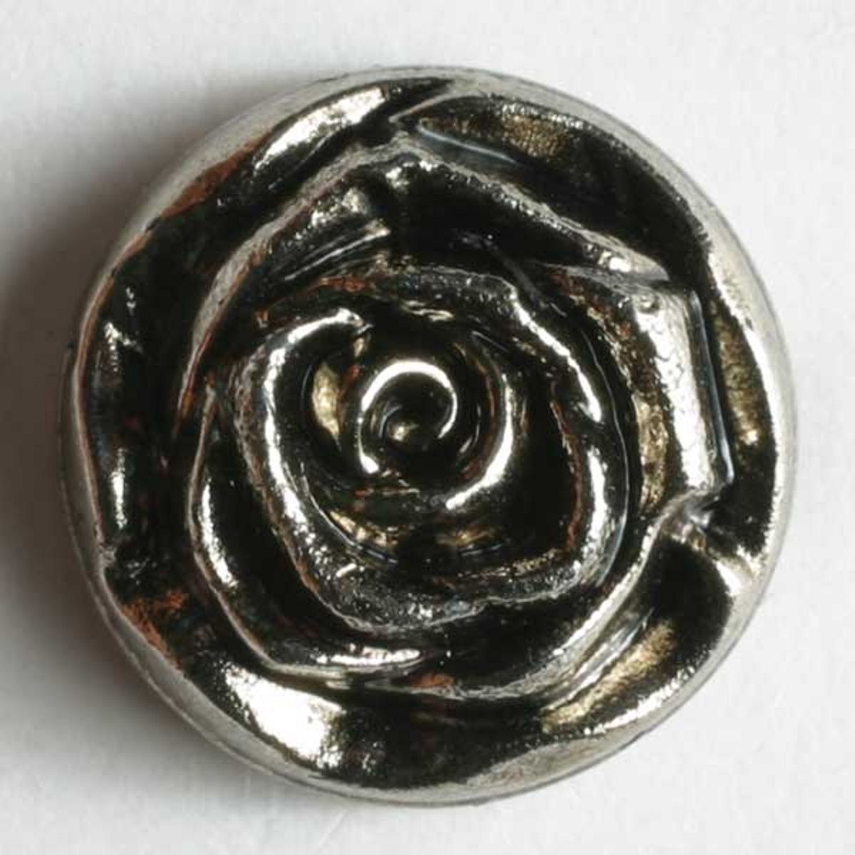Knopf Rose Größe 14 mm 