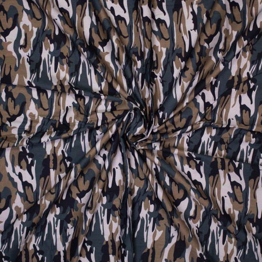 Baumwollwebware  Camouflage Print, 100% Baumwolle ca. 1,50m breit (59 inch)  
