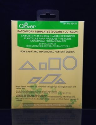 Schablonenset Quadrat + Octagon Clover 494S 