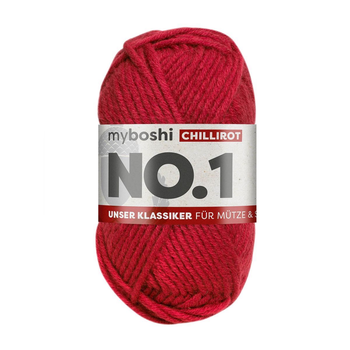 myboshi No.1, 70% Polyacryl, 30% Merino 50g/55m, Nadelstärke 6-7mm