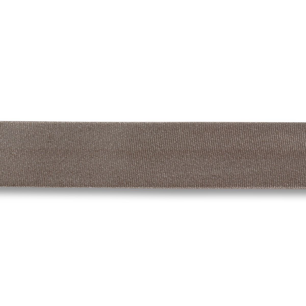 Schrägband Duchesse 40/20 mm grau 
