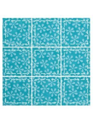 Accuquilt Stanzform Quadrat 2,5 inch fertig vernähte Größe 2 inch (ca. 5,1 cm) - 55059