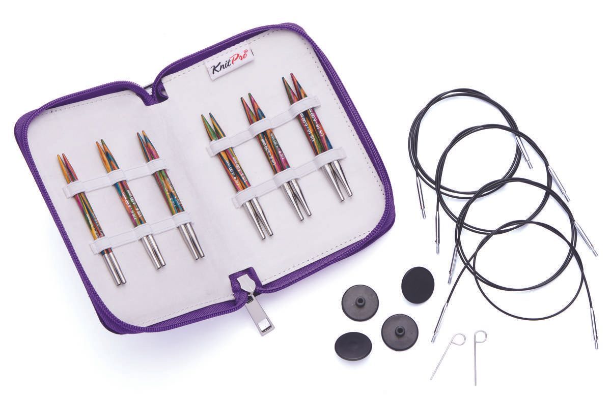 KnitPro wechselbare KURZE Nadelspitzen  Deluxe Set (Special)