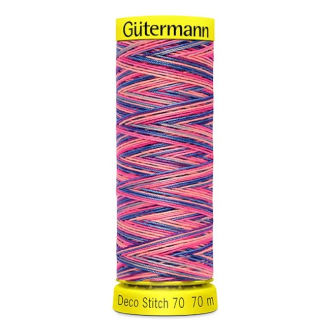 Gütermann Deco Stitch 70 Multitcolor 70m, 100 % Polyester