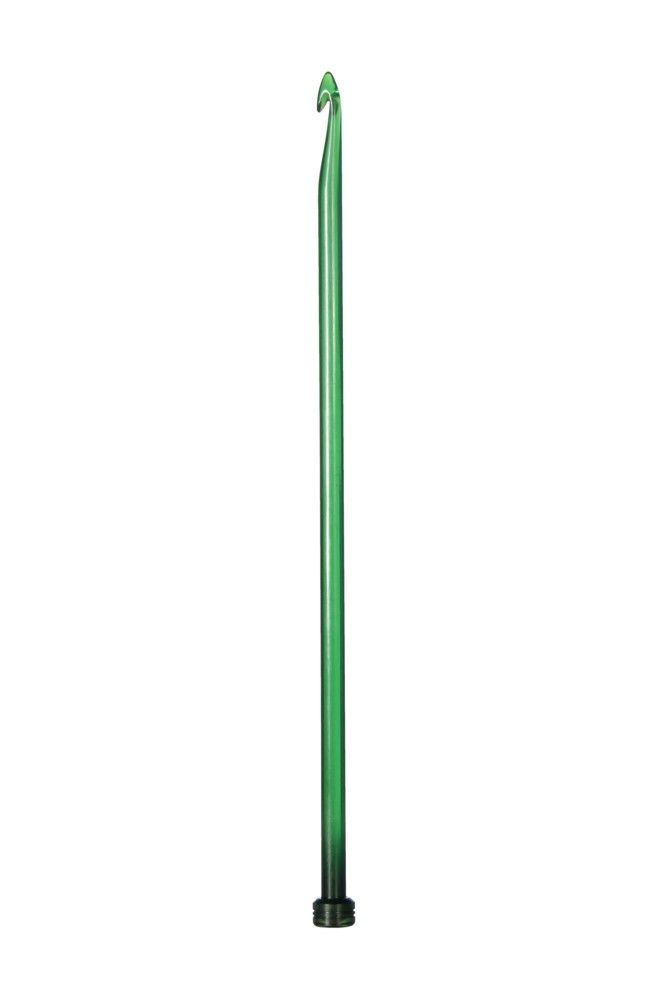 KnitPro Traditionelle, afghanische Häkelnadel einfach (Länge 30cm) Acryl Trendz
