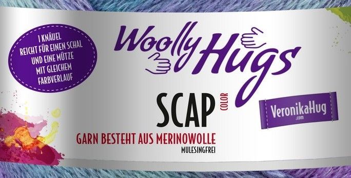 Woolly Hugs Scap Color von Veronika Hugs  in verschiedenen Farben