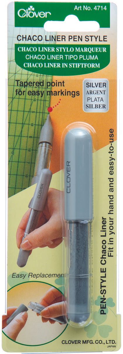 Chaco Liner Stiftform, silber Inhalt: ca. 2,5g Kreidepulver
