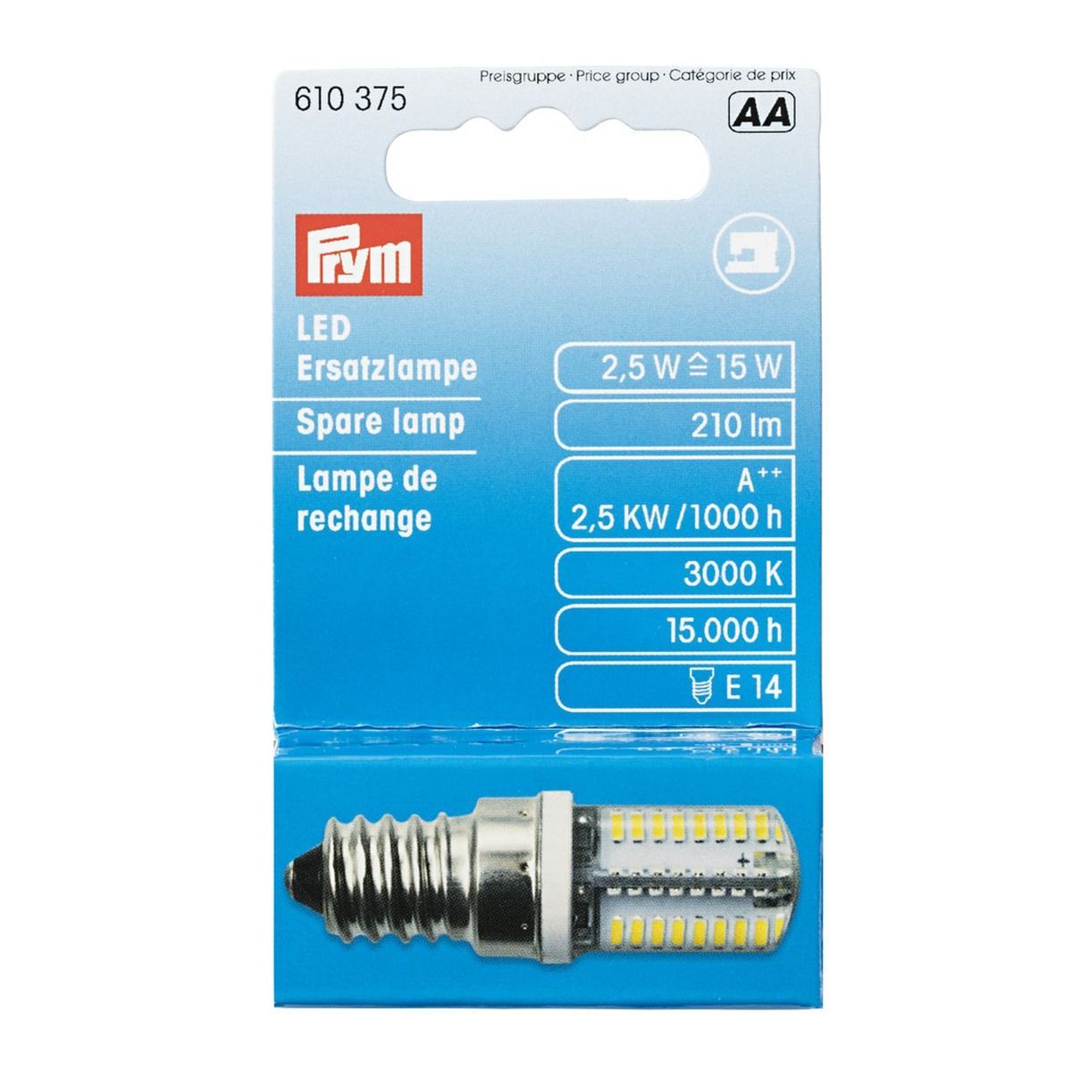LED Ersatzlampe für Nähmaschine Schraub 1St 