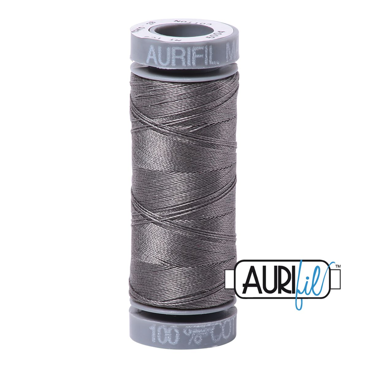 AURIfil Nähgarn MK28WT 750m, 100% CO 5004 Grey Smoke