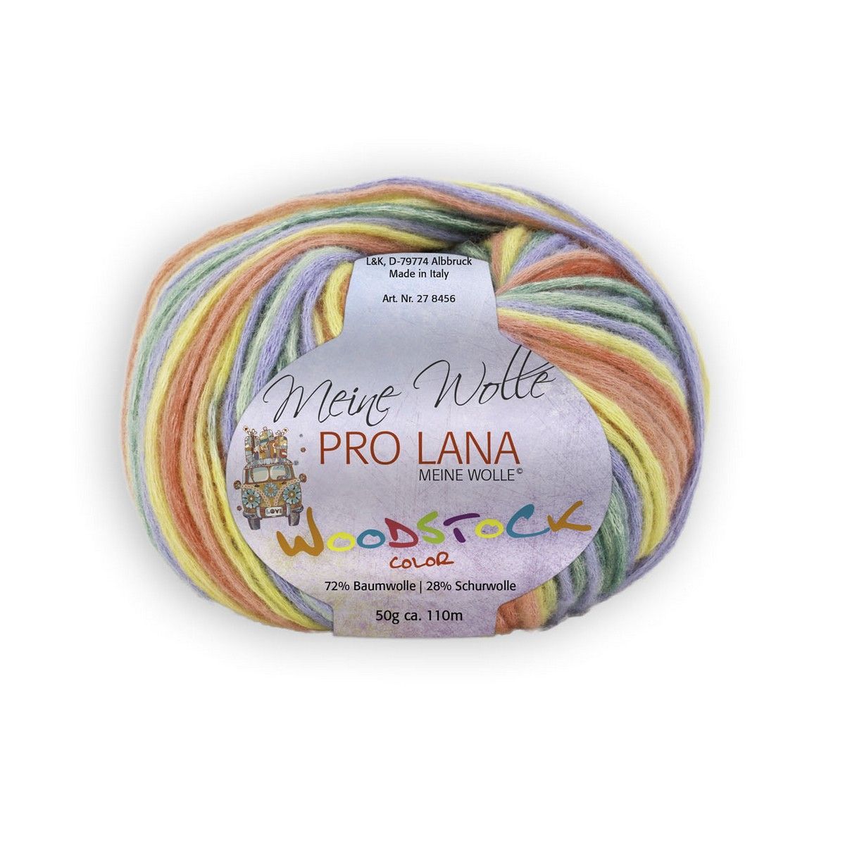 PRO LANA Woodstock, Fb. 81 72% Baumwolle, 28% Schurwolle