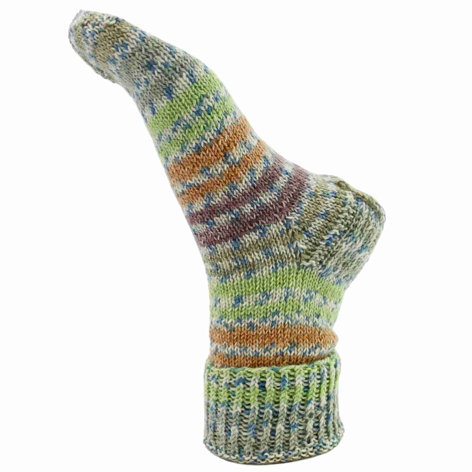myboshi mysocks, 75% Schurwolle, 25% Polyamid 100g/420m-Lauflänge, 4-fädig