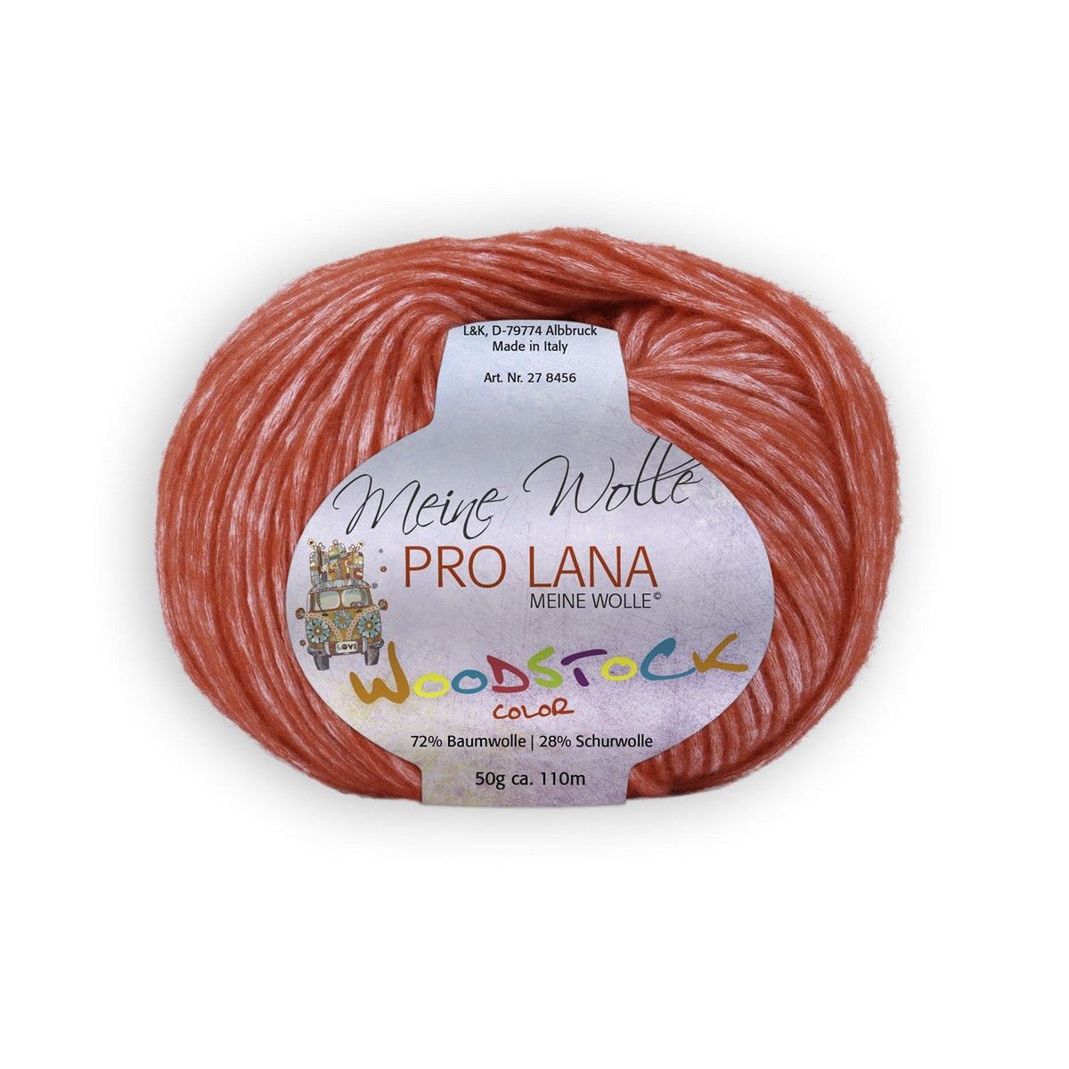 PRO LANA Woodstock, Fb. 30 72% Baumwolle, 28% Schurwolle