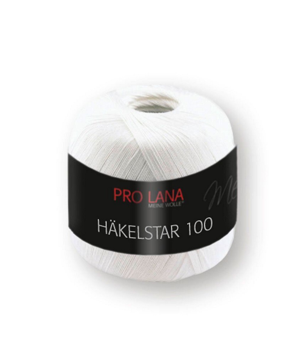 PRO LANA Häkelstar 100, 100% Baumwolle 100 % Baumwolle gekämmt/mercirisiert/gasiert