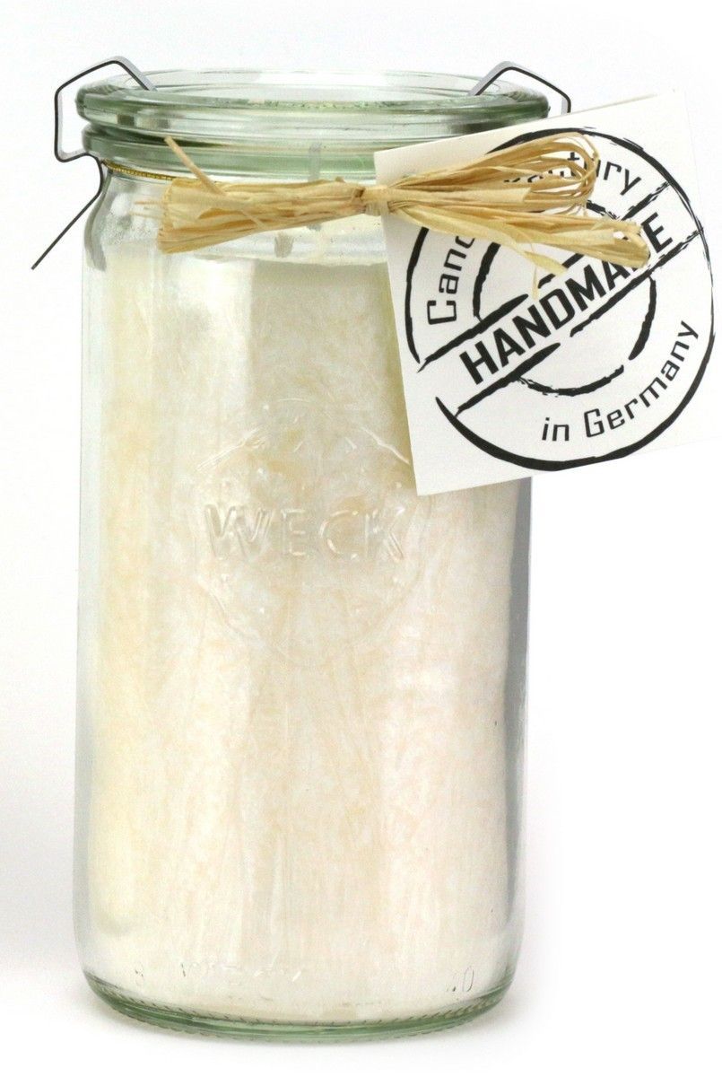 Mini-Jumbo Kerze von Candle Factory im Glas ohne Duft in tollen Farben | elfenbein | 66-0307001 ohne Duft, Fb. elfenbein
