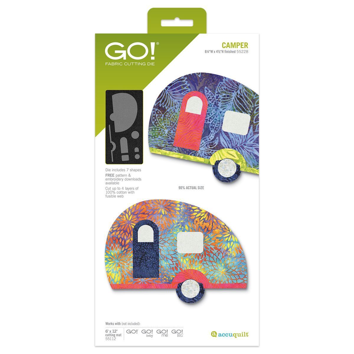 Accuquilt Stanzform Camper 