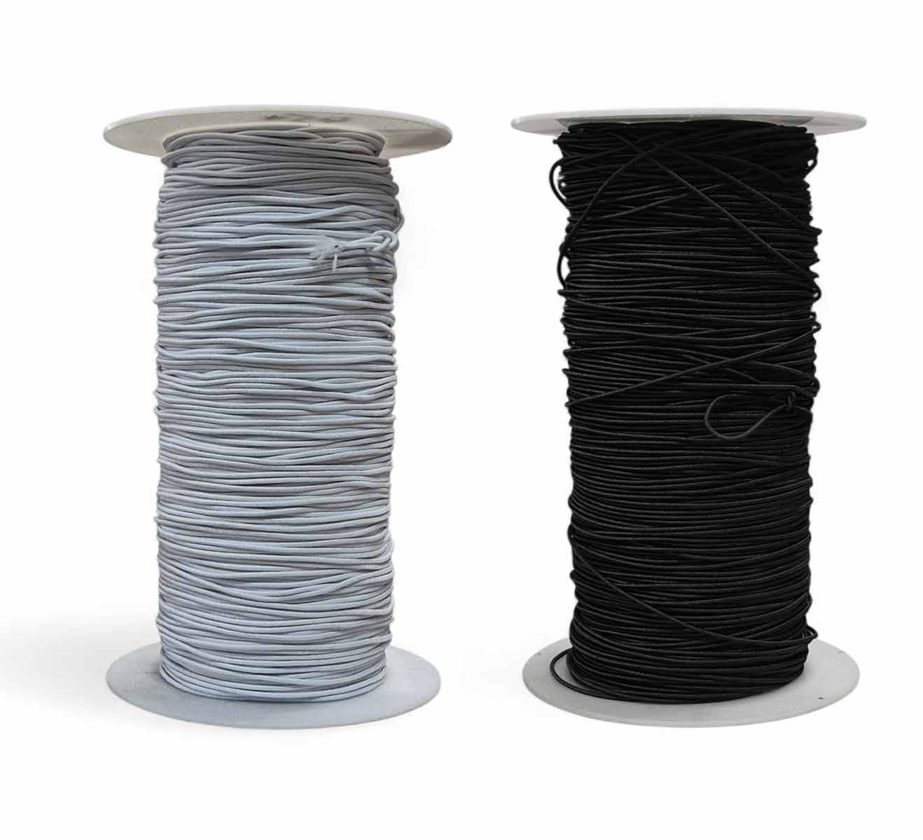 Gummikordel, Gummiband, 2,0 mm verschiedene Farben