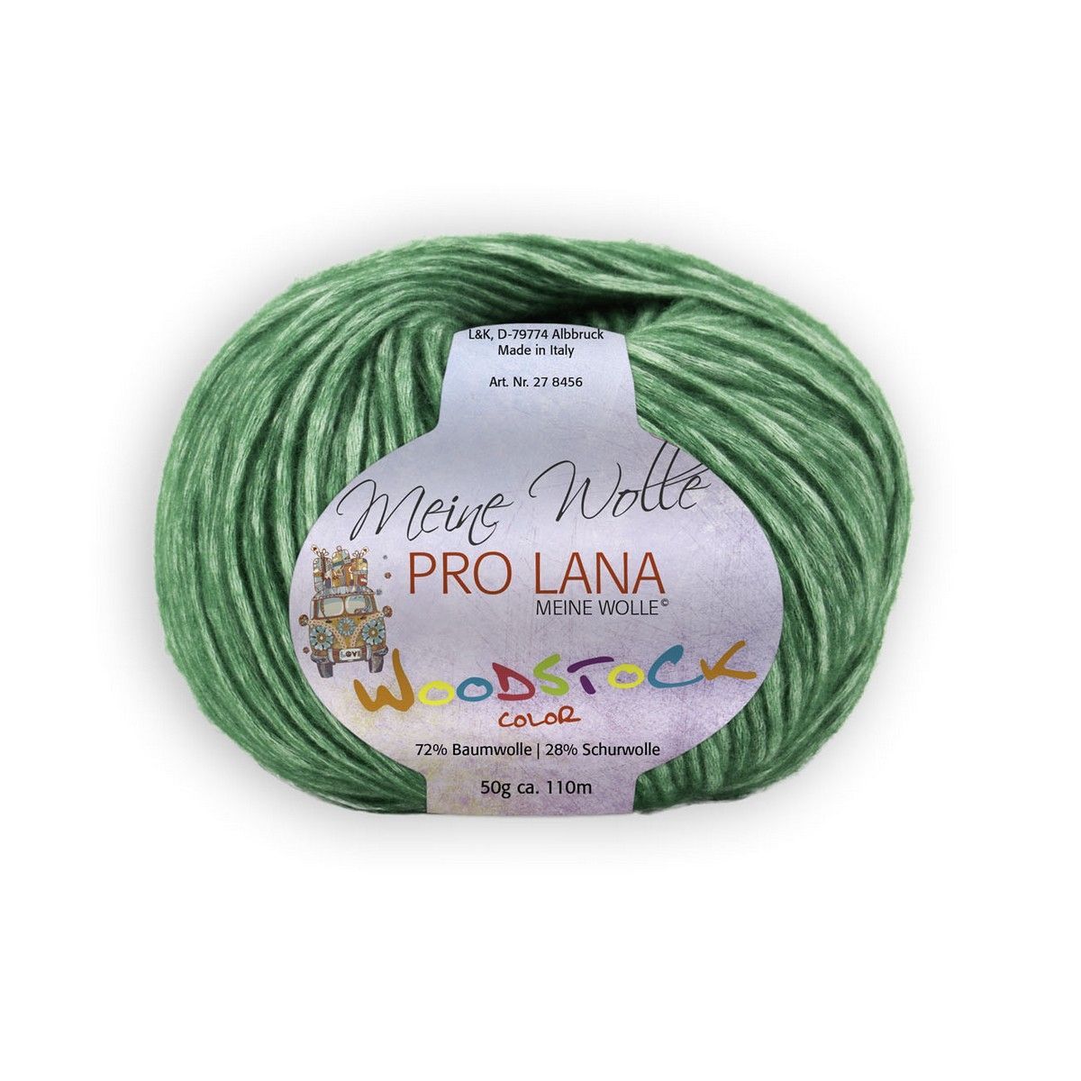 PRO LANA Woodstock, Fb. 70 72% Baumwolle, 28% Schurwolle