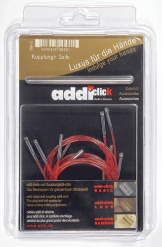 addi-click Seil Rot, 80cm