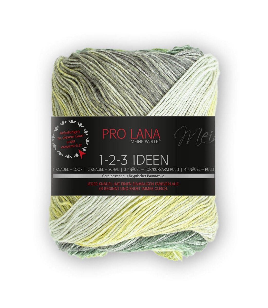 PRO LANA 1-2-3 Ideen, 100% Baumwolle  