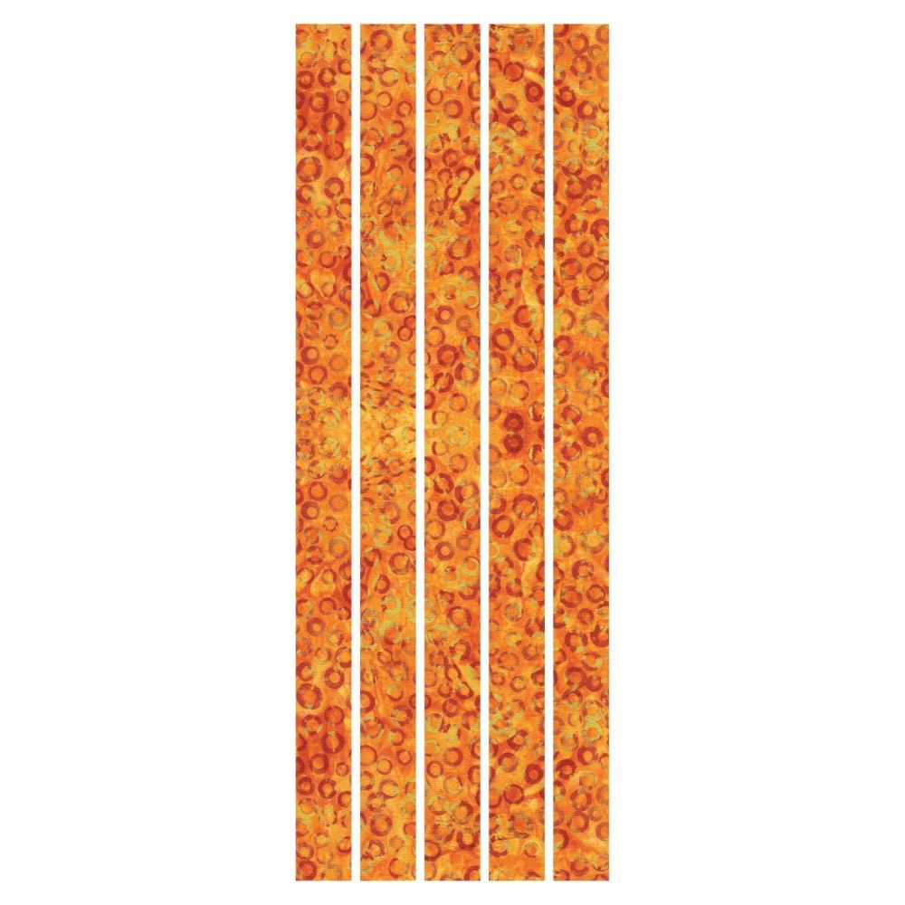 Accuquilt 5-fach-Streifenschneider 1,5 inch (ca. 3,8 cm) fertig vernähte Größe 1 inch (ca. 2,5 cm)
