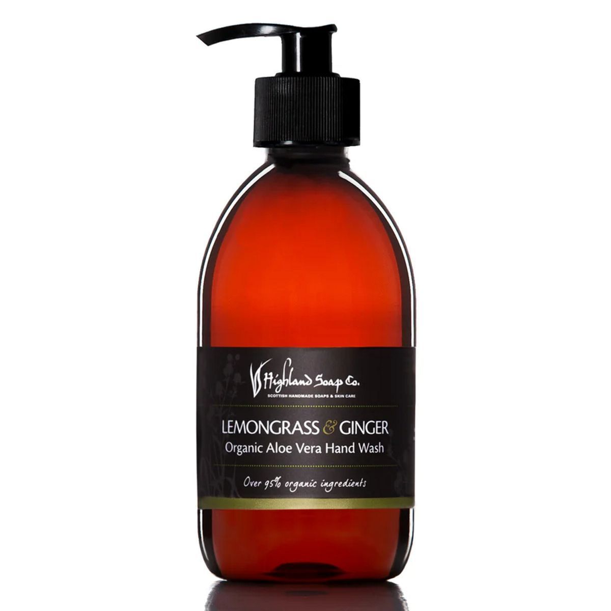 Highland Soap flüssige Bio-Handseife 300ml Zitronengras & Ingwer ( Lemongrass & Ginger)