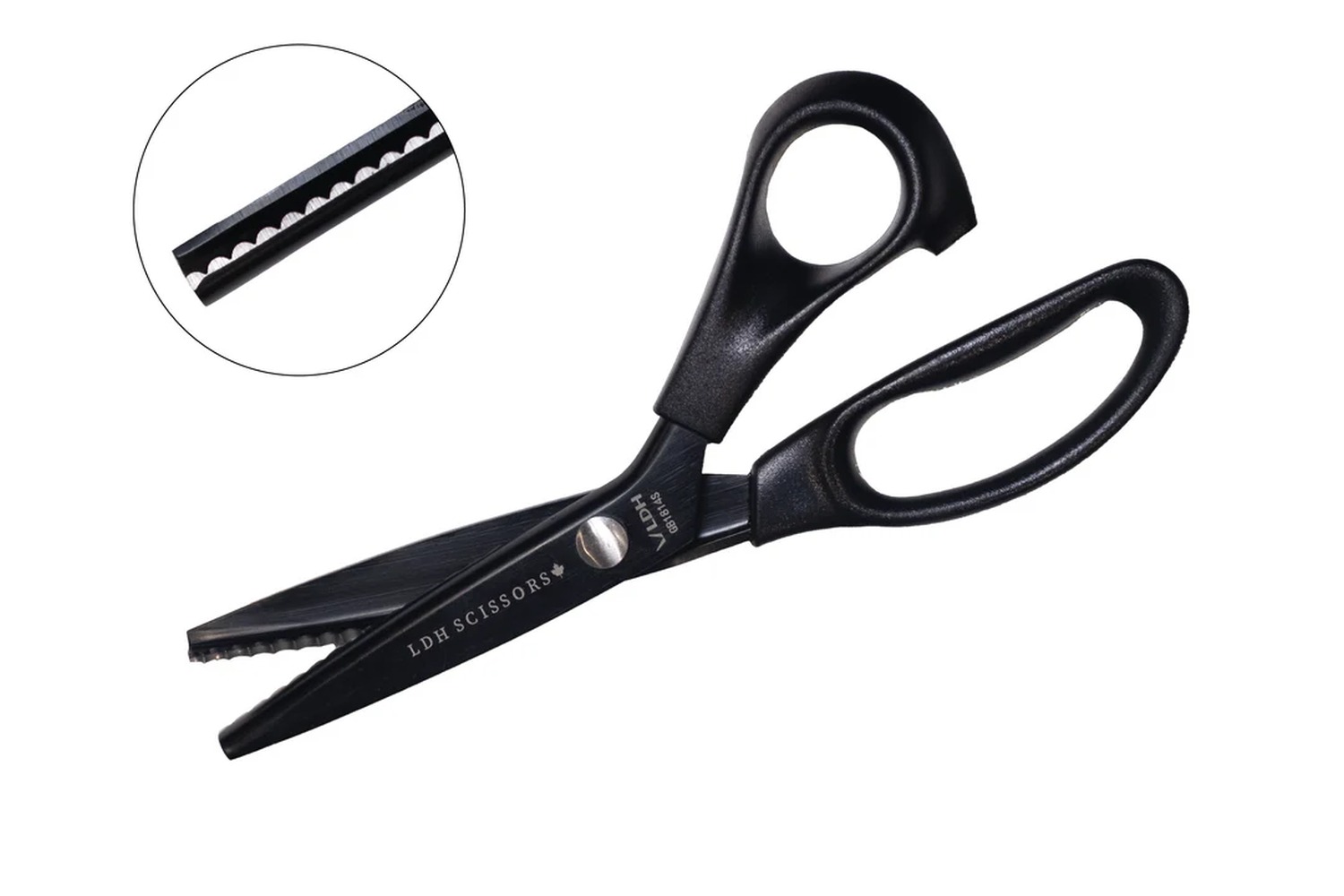 LDH Bogenschere Midnight Edition, leicht 9,0 Zoll, 22,8 cm