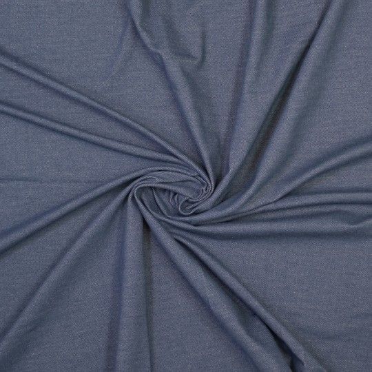 Jersey im Jeanslook 75% Baumwolle  Dark Denim