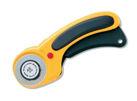Rollschneider 45 mm mit Komfortgriff Olfa Deluxe DX RTY-2/DX