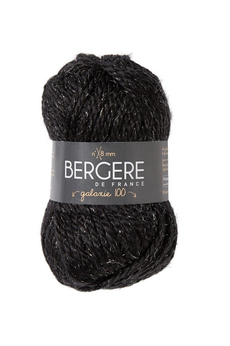 Bergere Galaxie 100 - Farbe Zodiaque 80% Polyacryl, 18% Wolle, 2% Polyester 70m/100g
