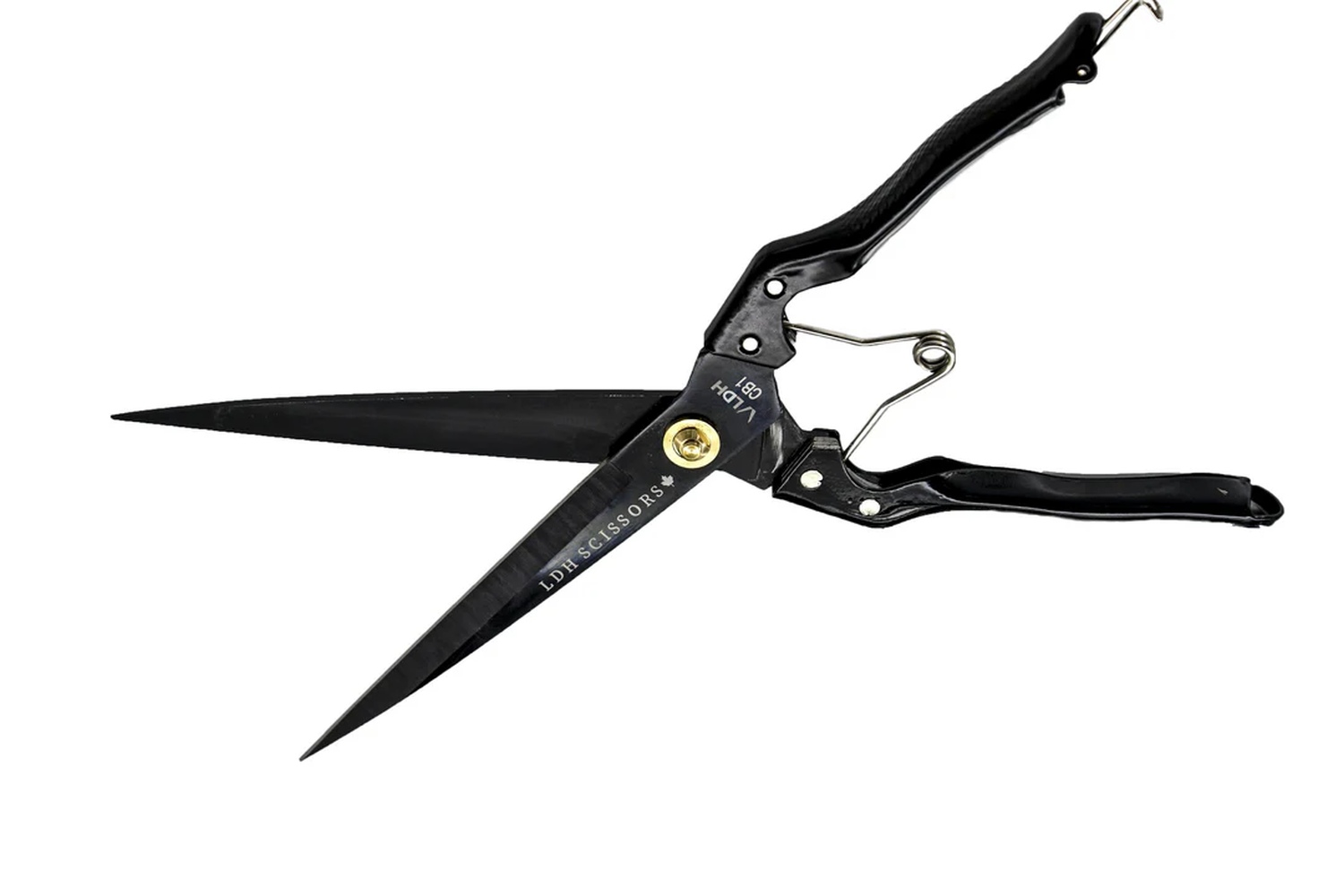 LDH Vliesschere, Vielzweckschere Midnight Edition 14 Zoll, 35,5 cm