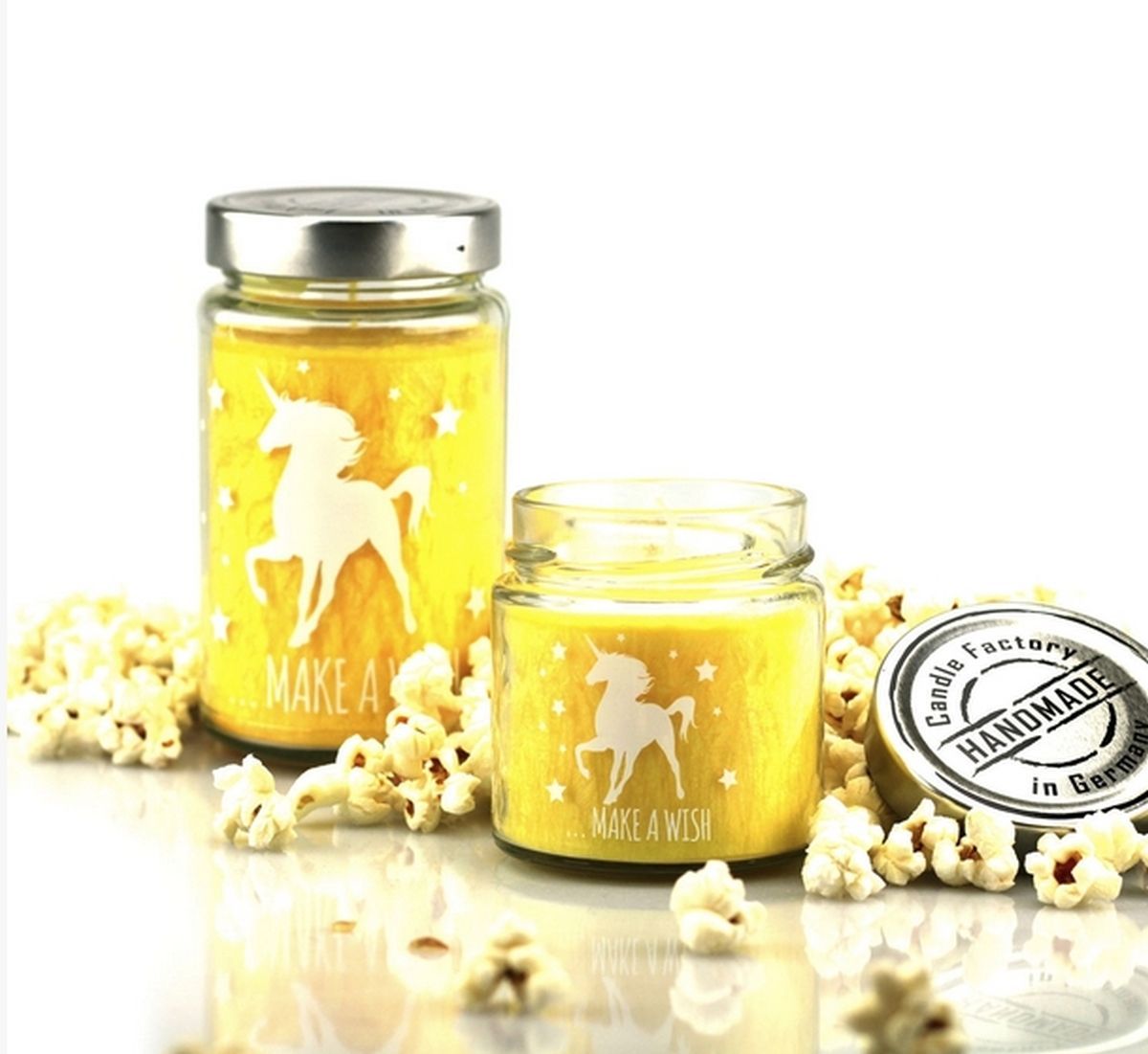 Pure-line Einhorn-Duftkerze groß von Candle Factory  im Glas in tollen Farben und Düften Pure-line Einhorn-Duftkerze groß von Candle Factory  im Glas in tollen Farben und Düften