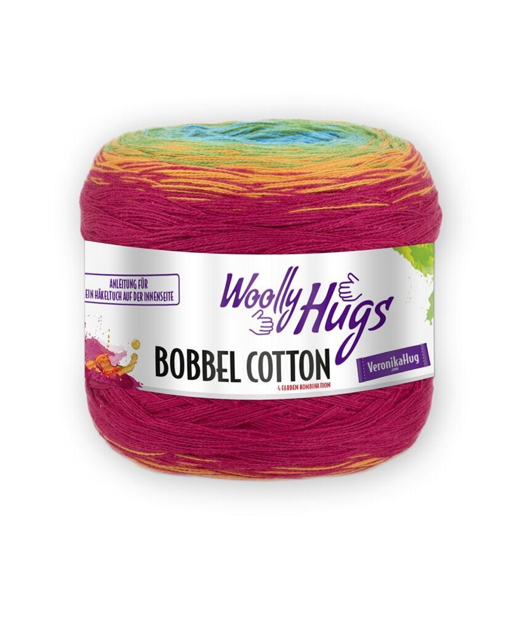 Woolly Hugs Bobbel Cotton 4-fädig, 200g/800m 50% Baumwolle / 50% Polyacryl
