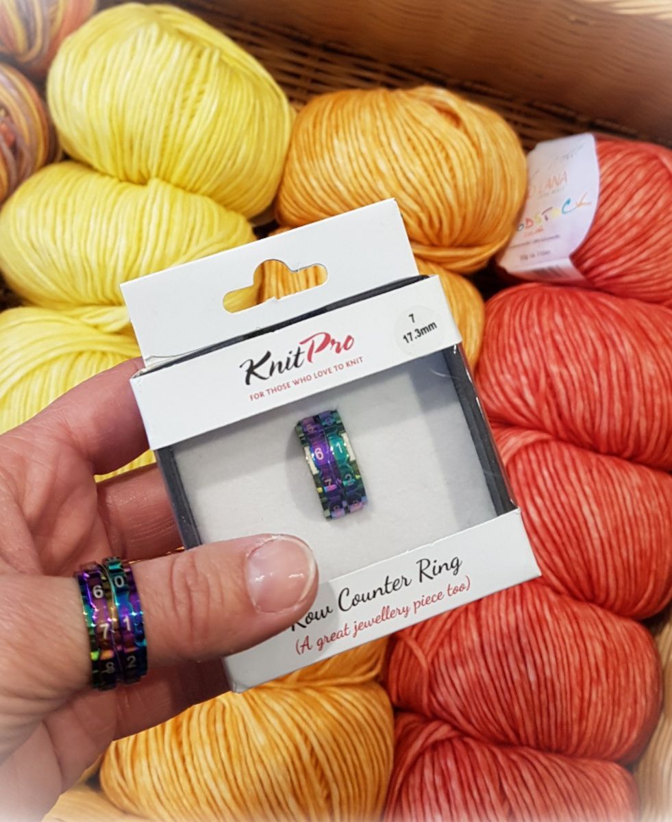Reihenzähler Ring Regenbogen hypoallergen in verschiedenen Größen