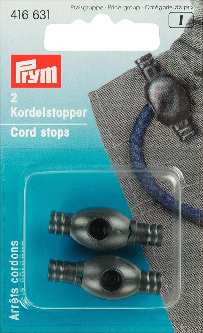 Kordelstopper klein KST schwarz 