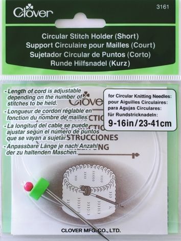 Clover Runde Hilfsnadel, kurz - 3161 