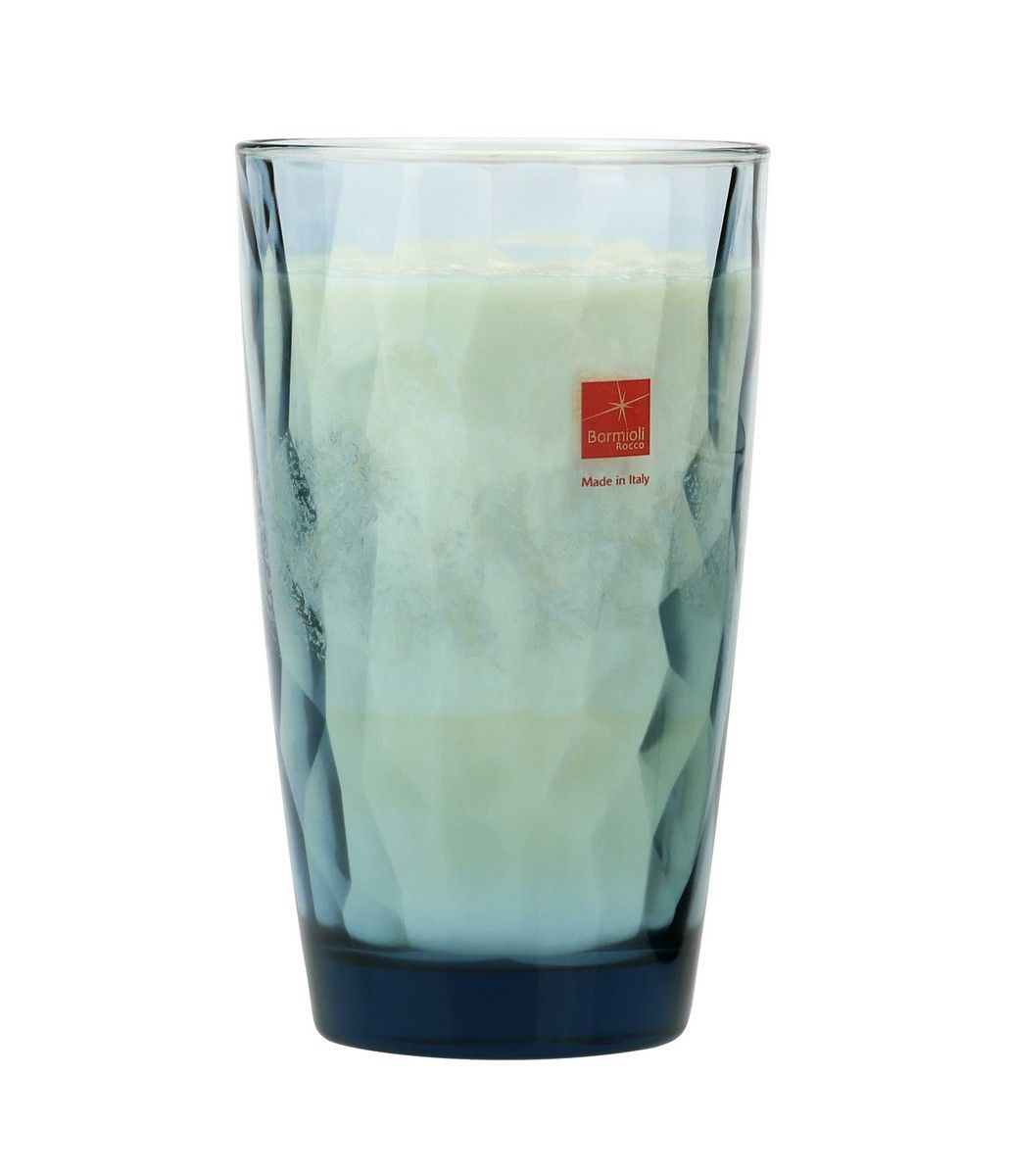 Diamond Candle von Candle Factory im Glas smoke-blue groß Lebenslust mit Duft  Diamond Candle von Candle Factory im Glas smoke-blue groß Lebenslust mit Duft